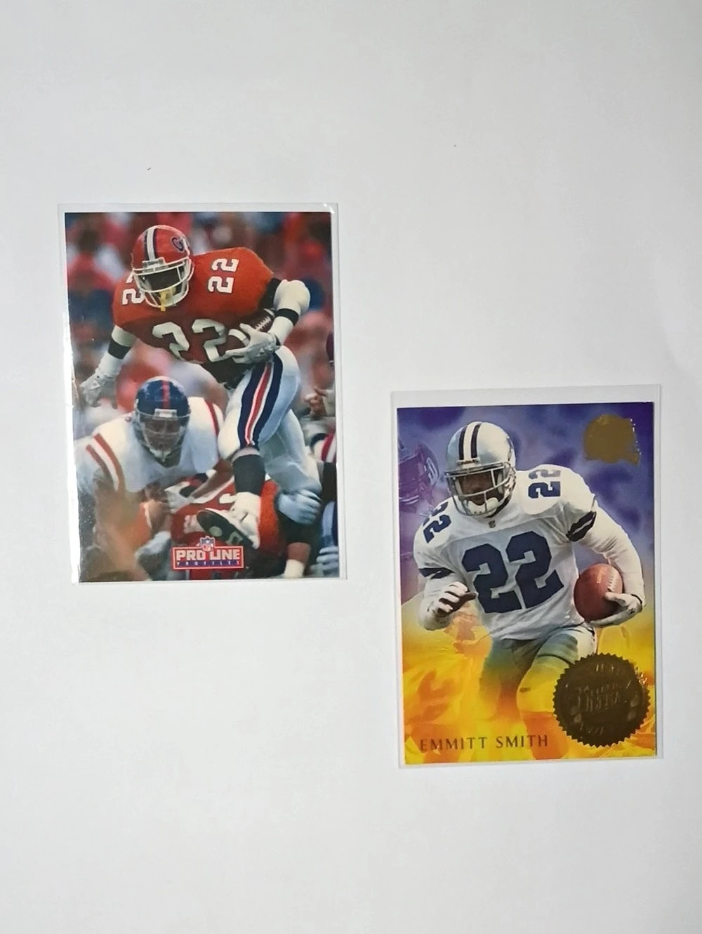 Classic / Fleer Emmitt Smith Cowboys trading cards Football Trading Cards